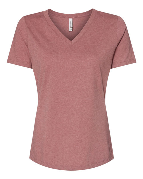 BELLA + CANVAS - Women's Relaxed Jersey V-Neck - 6405