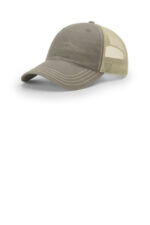 Richardson Garment Washed Trucker 111 Driftwood/ Khaki