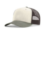 Richardson Five-Panel Champ Trucker 112FPC Birch/ Brown/ Loden