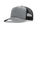 Richardson Five-Panel Champ Trucker 112FPC Heather Grey/ Black