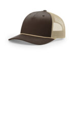 Richardson Five-Panel with Rope 112FPR Brown/ Khaki/ Khaki