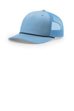 Richardson Five-Panel with Rope 112FPR Columbia Blue/ Navy