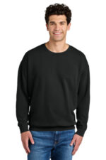 Comfort Colors Lightweight Crewneck Sweatshirt 1466 Black