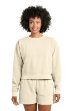 Comfort Colors Women's Mid-Length Crewneck Sweatshirt 1566L Ivory