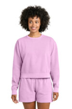 Comfort Colors Women's Mid-Length Crewneck Sweatshirt 1566L Rose Quartz
