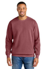 COMFORT COLORS Ring Spun Crewneck Sweatshirt. 1566 Crimson