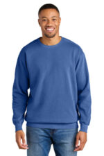 COMFORT COLORS Ring Spun Crewneck Sweatshirt. 1566 Flo Blue