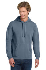 COMFORT COLORS Ring Spun Hooded Sweatshirt. 1567 Blue Jean