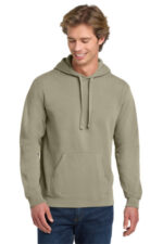 COMFORT COLORS Ring Spun Hooded Sweatshirt. 1567 Grey