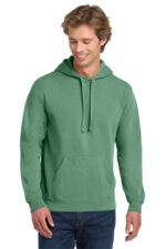COMFORT COLORS Ring Spun Hooded Sweatshirt. 1567 Light Green