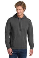COMFORT COLORS Ring Spun Hooded Sweatshirt. 1567 Pepper