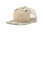 Richardson Printed 7-Panel Trucker 168P Harvest Duck Camo/ Sandstone