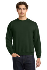 Gildan Heavy Blend Crewneck Sweatshirt. 18000 Forest Green