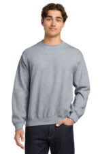 Gildan Heavy Blend Crewneck Sweatshirt. 18000 Sport Grey