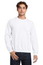 Gildan Heavy Blend Crewneck Sweatshirt. 18000 White
