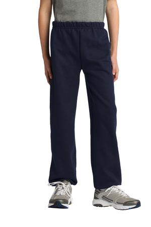 Gildan Youth Heavy Blend Sweatpant. 18200B Navy