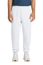 Gildan Heavy Blend Sweatpant. 18200 White