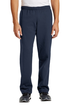 Gildan Heavy Blend Open Bottom Sweatpant. 18400 Navy