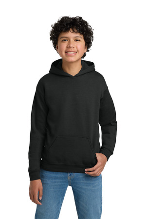 Gildan - Youth Heavy Blend Hooded Sweatshirt. 18500B Black