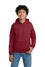 Gildan - Youth Heavy Blend Hooded Sweatshirt. 18500B Cardinal Red