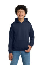 Gildan - Youth Heavy Blend Hooded Sweatshirt. 18500B Navy