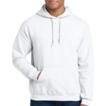 Gildan - Heavy Blend Hooded Sweatshirt. 18500 White
