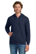 Gildan - Heavy Blend Full-Zip Hooded Sweatshirt. 18600 Navy