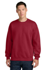 Gildan Hammer Maxweight Crewneck Sweatshirt 19000 Cherry Red