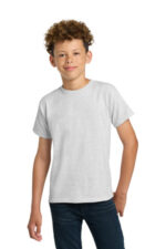 Gildan - Youth Ultra Cotton 100% US Cotton T-Shirt. 2000B Ash