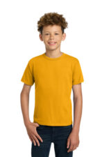 Gildan - Youth Ultra Cotton 100% US Cotton T-Shirt. 2000B Gold