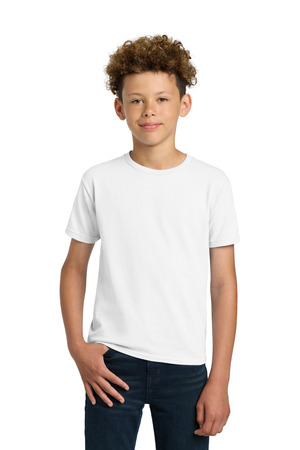 Gildan - Youth Ultra Cotton 100% US Cotton T-Shirt. 2000B White