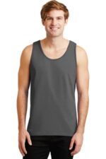 Gildan - Ultra Cotton 100% US Cotton Tank Top. 2200 Charcoal