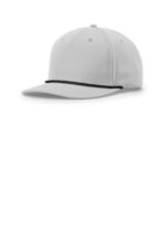 Richardson 5-Panel Classic Rope Cap 258 Light Grey/ Black