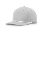 Richardson 5-Panel Classic Rope Cap 258 Light Grey/ White
