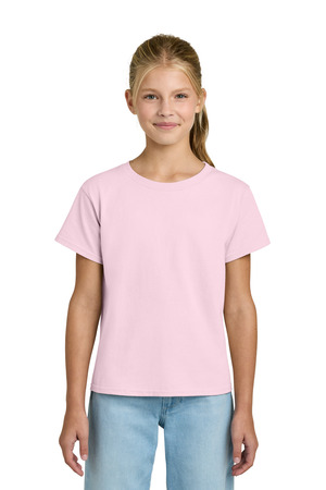 Gildan Youth Light Cotton Tee 3000B Light Pink
