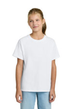 Gildan Youth Light Cotton Tee 3000B White