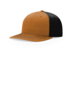Richardson Solid Twill Trucker 312 Caramel/ Black