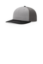 Richardson Solid Twill Trucker 312 Grey/ Charcoal/ Black