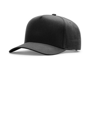 Richardson Full Fabric 5-Panel Champ 323FPC Black