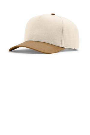 Richardson Full Fabric 5-Panel Champ 323FPC Cream/ Cream/ Caramel