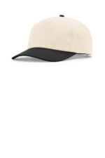 Richardson 5-Panel Relaxed Gramps 356 Cream/ Cream/ Black