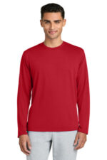 Gildan Performance Long Sleeve T-Shirt. 42400 Red