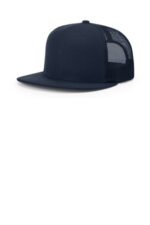 Richardson Acrylic-Wool Blend Flatbill Trucker 511 Navy