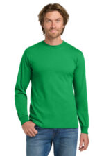 Gildan - Heavy Cotton 100% Cotton Long Sleeve T-Shirt. 5400 Irish Green