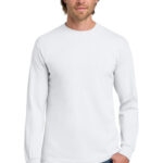 Gildan - Heavy Cotton 100% Cotton Long Sleeve T-Shirt. 5400 White