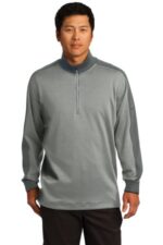 Nike Dri-FIT 1/2-Zip Cover-Up. 578673 Athletic Grey Heather/ Dark Grey