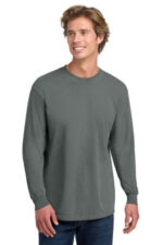 COMFORT COLORS Heavyweight Ring Spun Long Sleeve Tee. 6014 Grey