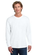 COMFORT COLORS Heavyweight Ring Spun Long Sleeve Tee. 6014 White