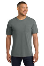 COMFORT COLORS Heavyweight Ring Spun Pocket Tee. 6030 Grey