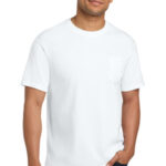 COMFORT COLORS Heavyweight Ring Spun Pocket Tee. 6030 White